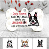 Personalized Dog Mom Bone Pet Tag NB92 30O34 1