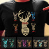 Personalized Love Deerly Dad Grandpa Hunting T Shirt AP197 81O60 1