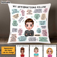 Personalized Mental Health Breakdown Affirmations Pillow AG205 58O47 thumb 1