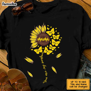 Personalized Grandma Sunflower T Shirt AP21 95O36
