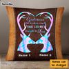 Personalized Deer Couple Hunting Pillow NB274 30O47 1