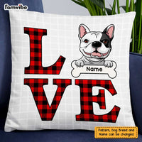Personalized Love Dog  Pillow DB32 30O47 thumb 1