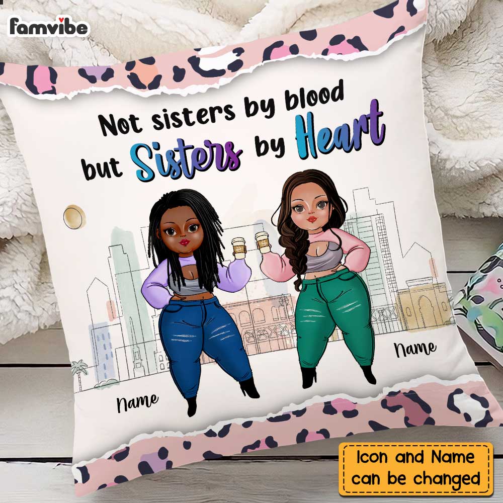 Personalized Friends Life With Sisters Pillow NB296 26O66