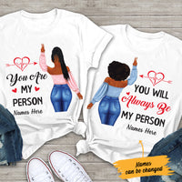 Personalized BWA Friends Couple T Shirt SB142 65O47 thumb 1