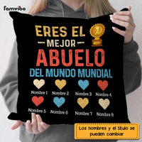 Personalized Dad Grandpa Papá Abuelo Pillow AP174 30O47 (Insert Included) thumb 1