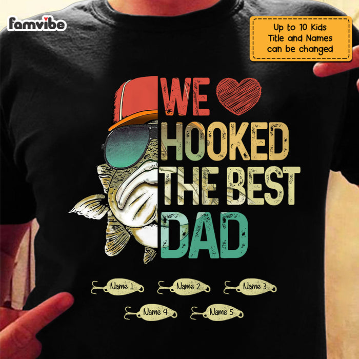 Personalized Dad Grandpa Fishing T Shirt MR28 81O36 1