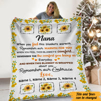Personalized Grandma Blanket NB233 87O47 thumb 1