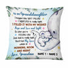 Personalized Granddaughter Elephant Birth Announcement Pillow NB171 24O47 1