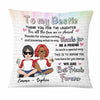 Personalized To My Friend Sister Pillow OB312 23O34 1