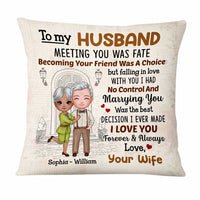 Personalized To My Husband Pillow JN162 85O47 thumb 1