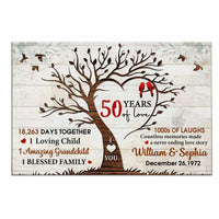 Personalized Anniversary Love Bird Poster JN301 85O47 thumb 1