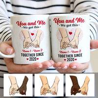 Personalized Couple We Got This Mug MR51 67O47 thumb 1