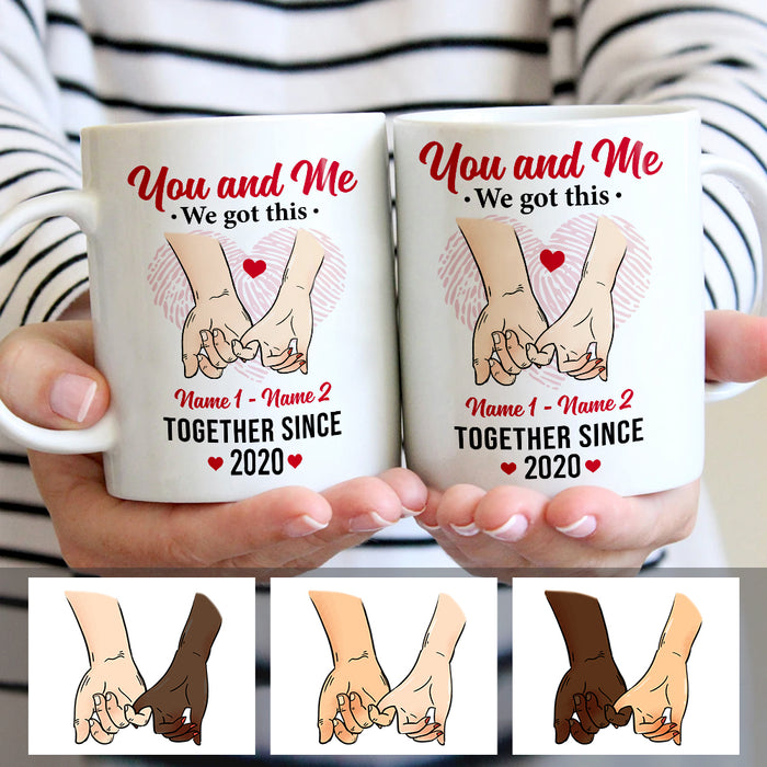 Personalized Couple We Got This Mug MR51 67O47 1
