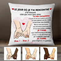 Personalized Couple French Coupler Pillow MR295 67O47 (Insert Included) thumb 1