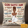 Personalized Gift For Daughter God Says I Am Pillow 22777 1