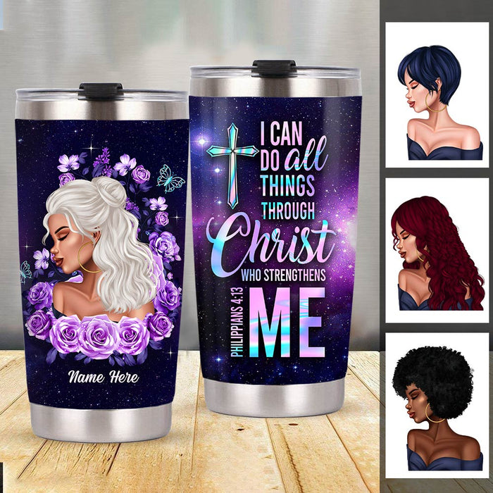 Personalized BWA Girl Steel Tumbler AG242 87O47 1