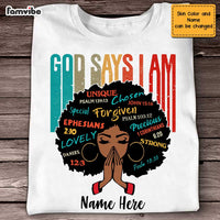 Personalized BWA God Says T Shirt OB43 87O47 thumb 1