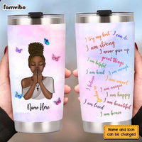 Personalized Daughter I Am BWA Steel Tumbler OB289 30O58 thumb 1