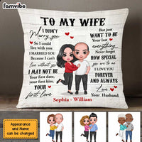 Personalized Wife I Didn't Marry You Pillow JN204 32O47 thumb 1