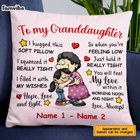 Personalized To My Granddaughter Pillow NB191 29O47 thumb 1