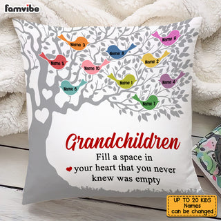 Personalized Grandma Family Tree  Pillow SB281 65O53