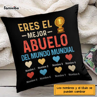 Personalized Dad Grandpa Papá Abuelo Pillow AP174 30O47 (Insert Included) thumb 1