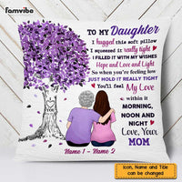 Personalized Daughter Tree Pillow FB191 73O47 thumb 1