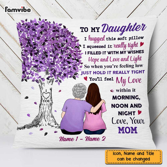 Personalized Daughter Tree Pillow FB191 73O47 1