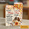Personalized Gift For Mom Thank You And I Do Love Wood Candle Holder 23113 1