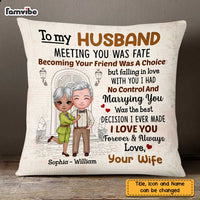 Personalized To My Husband Pillow JN162 85O47 thumb 1