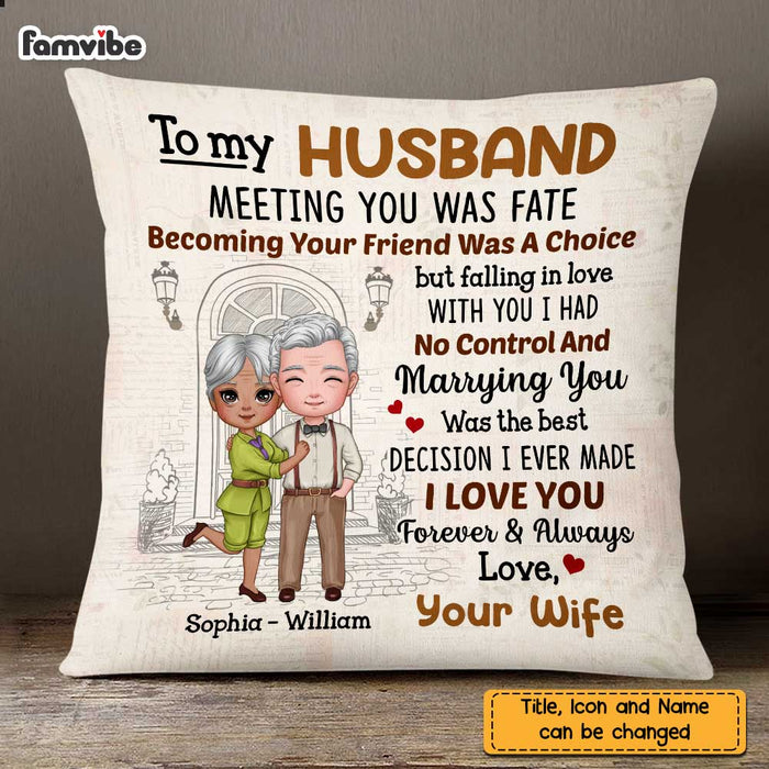 Personalized To My Husband Pillow JN162 85O47 1