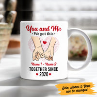Personalized Couple We Got This Mug MR51 67O47 thumb 1