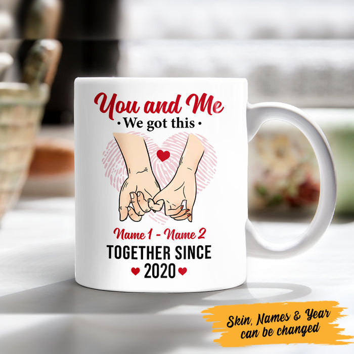 Personalized Couple We Got This Mug MR51 67O47 1