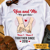 Personalized Couple We Got This T Shirt MR51 67O47 thumb 1