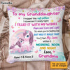 Personalized Unicorn Granddaughter Hug This Pillow JR193 24O25 1