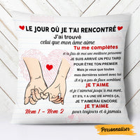 Personalized Couple French Coupler Pillow MR295 67O47 (Insert Included) thumb 1