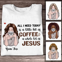 Personalized BWA Coffee Jesus T Shirt AG273 85O58 thumb 1