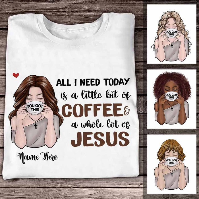 Personalized BWA Coffee Jesus T Shirt AG273 85O58 1