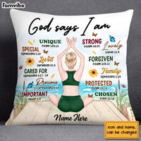 Personalized Gift For Daughter God Says I Am Pillow 22736 thumb 1