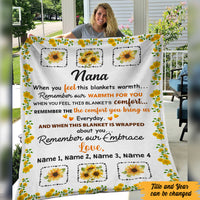 Personalized Grandma Blanket NB233 87O47 thumb 1