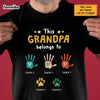 Personalized This Grandpa Belongs To T Shirt MY142 30O58 1