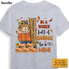 Personalized Grandma Fall Scarecrow T Shirt JL292 30O36 1