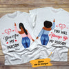 Personalized BWA Friends Couple T Shirt SB142 65O47 1