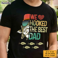 Personalized Dad Grandpa Fishing T Shirt MR28 81O36 thumb 1
