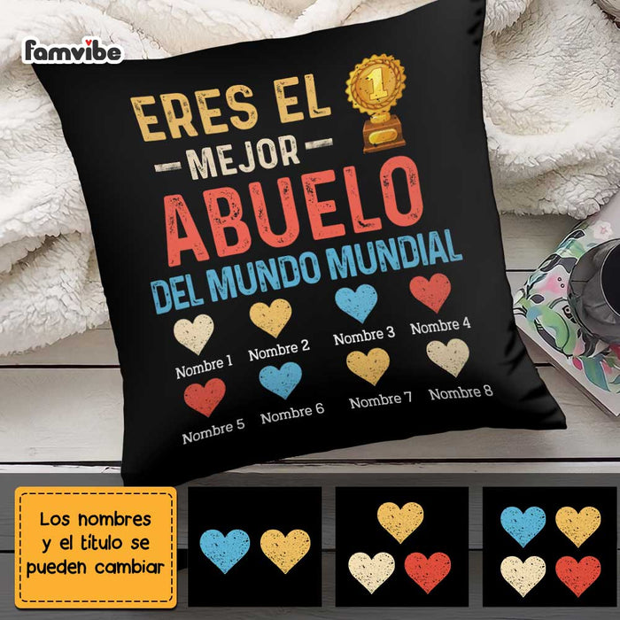 Personalized Dad Grandpa Papá Abuelo Pillow AP174 30O47 (Insert Included) 1