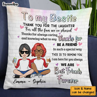 Personalized To My Friend Sister Pillow OB312 23O34 thumb 1