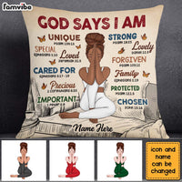Personalized Gift For Daughter God Says I Am Pillow 22777 thumb 1