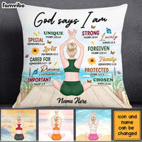 Personalized Gift For Daughter God Says I Am Pillow 22736 thumb 1