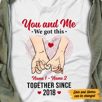 Personalized Couple We Got This T Shirt MR51 67O47 thumb 1
