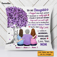 Personalized Daughter Tree Pillow FB191 73O47 thumb 1